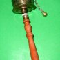 Prayer Wheel Tibet Meditation 9 inch w/Scroll Om Mane Padme Hum made in Nepal