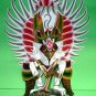 Garuda handmade wood carving from Bali Indonesia 20" size  White Hindu Art
