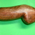 Penis Bottle Opener 12" long dong wood carving handmade phallus Beer Bacherloret