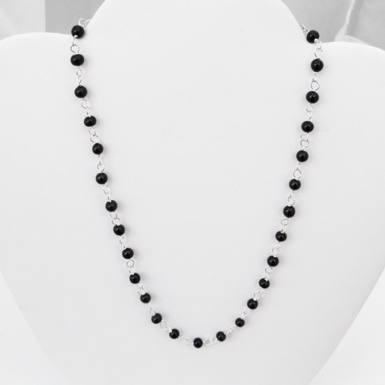 Onyx Glass Necklace