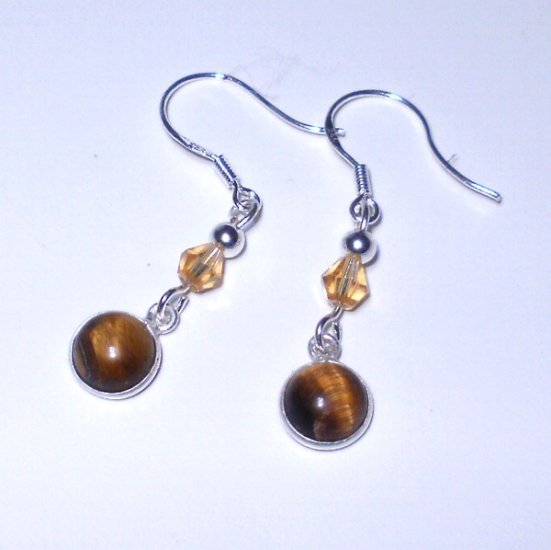 Tiger Eye Earrings