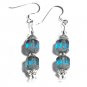 Blue Lantern Earrings