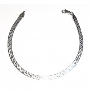 Herringbone Patterned Bracelet