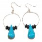 Turquoise Tear Drop Earrings