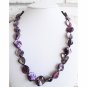 Pearl Shell Purple Necklace