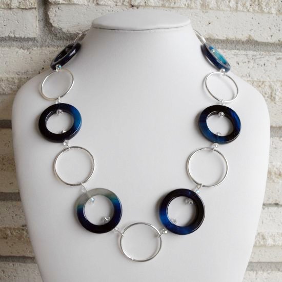 Agate Necklace And Earring Set
