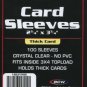 500 NEW  BASEBALL / TRADING CARD THICK CARD SLEEVES