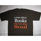 Books and Soul Brown T-Shirt