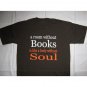 Books and Soul Brown T-Shirt
