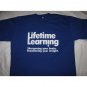 Lifetime Learning Sharpening Your Brain - Blue T-Shirt