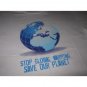 Stop Global Warming, Save Our Planet - White T-Shirt