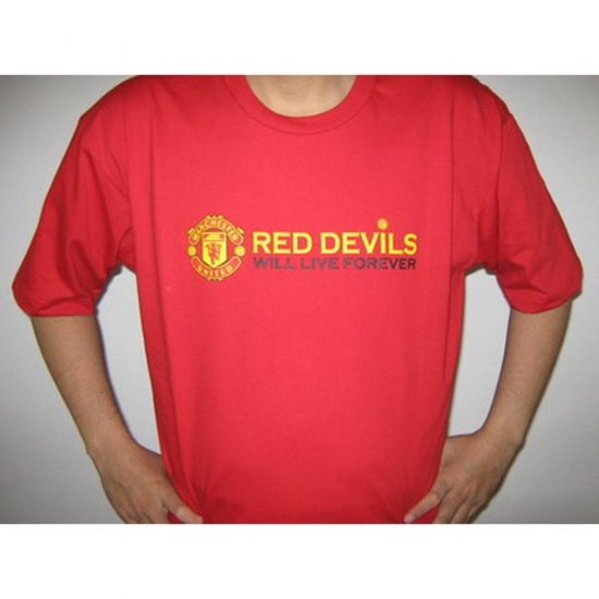 Red Devils Manchester United - Red T-Shirt