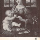 La Vierge et L'Enfant Jesus - Leonard De Vinci - (A77)