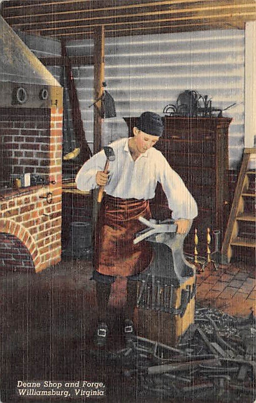 Williamsburg, Va - Deane Shop and Forge (A8)