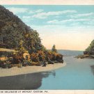 Easton Pennyslvania The Delaware At Weygat Postcard (A36)