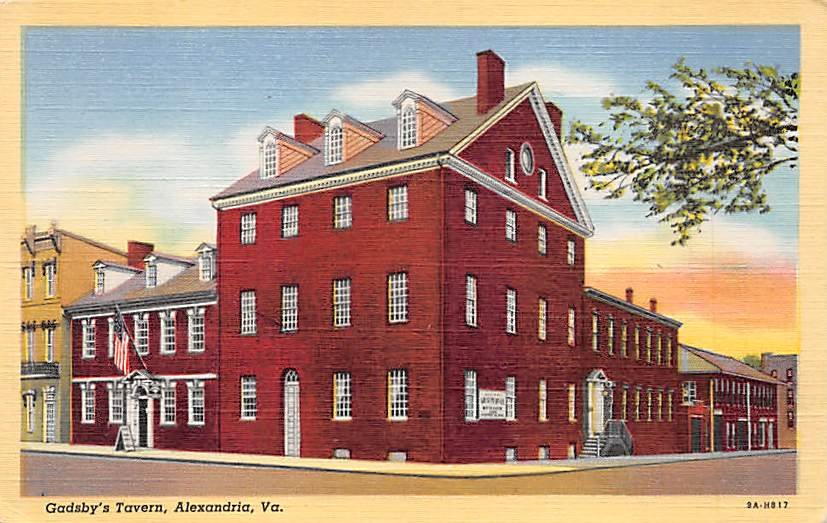 Alexandria, Virginia Gadsby's Tavern (A54)