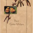 Best Easter Wishes, Chicks, Pussywillow / Embossed (A130)