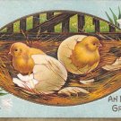 An Easter Greeting -1911 Embossed (A134)