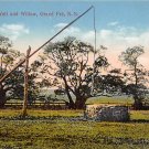 Grand Pre, Evangeline's Well and Willow, Nova Scotia, Canada (A273)