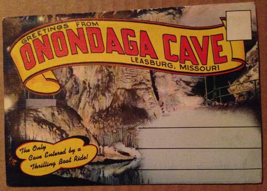 Leasburg, Missouri Onondaga Cave -18 views (Folder_A1945)