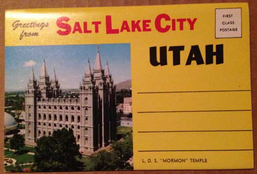 Salt Lake City, Utah Mormon Temple -12 views (Folder_A1942)