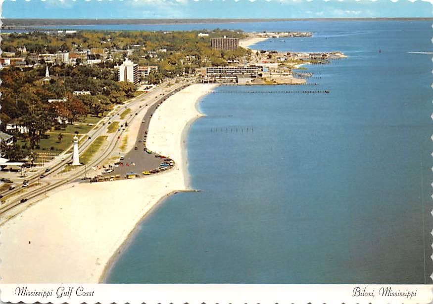 Mississippi Gulf Coast, Biloxi Postcard (A432)