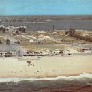 Riviera Municipal Beach 1957 Postcard (A434)