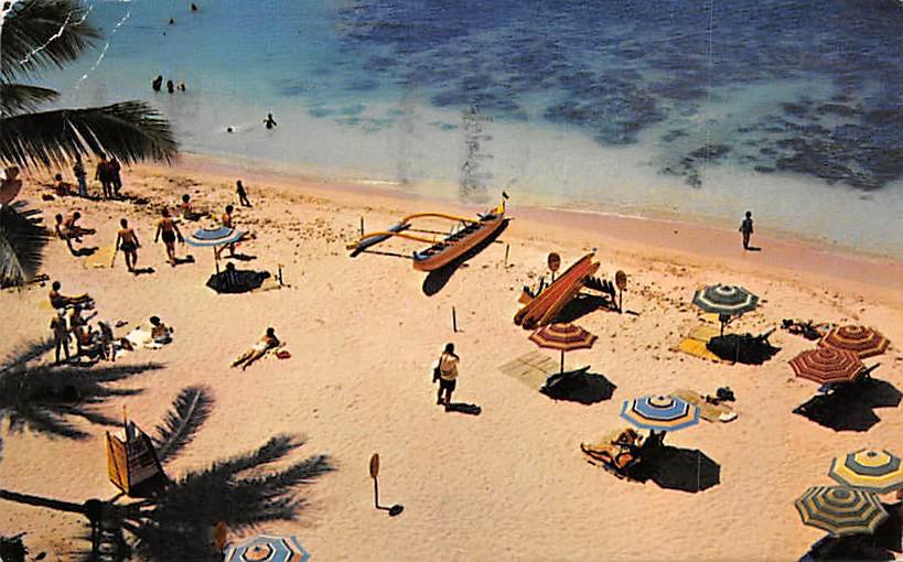 Hawaii, South Sea Paradise 1961 Postcard (A464)