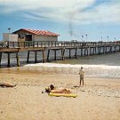 Fort Lauderdale, Florida Fishing Pier 1975 Postcard (A466)