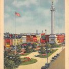 Trenton, NJ Postcard Battle Monument Park 1938 (A495)