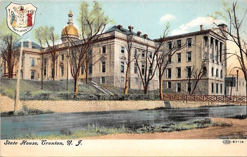 Trenton New Jersey Postcard State House (A505)