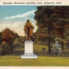 Bridgeport, Conn, CT Postcard - Beardsley Monument 1920 (A617)