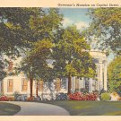 Jackson, Miss, MS Postcard - Governor's Mansion Capitol Street (A676)