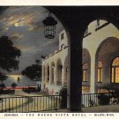 Biloxi, Miss, MS Postcard - Buena Vista Hotel Night 1936 (A640)