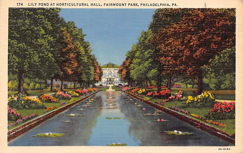 Fairmount Park Philadelpia, PA Postcard - 1943 (A699) Penna, Pennsylvania