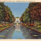 Fairmount Park Philadelpia, PA Postcard - 1943 (A699) Penna, Pennsylvania