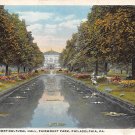 Fairmount Park Philadelpia, PA Postcard (A704) Penna, Pennsylvania