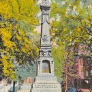 Carbondale, PA Postcard - Civil War Monument, Gettysburg (A727) Penna, Pennsylvania