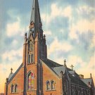 Freeland, PA Postcard - St. John's Catholic Church (A734) Penna, Pennsylvania