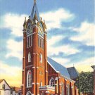 Williamsport, PA Postcard - St. Boniface Church (A735) Penna, Pennsylvania