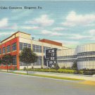 Kingston, PA Postcard - Blue Ribbon Cake Co. (A751) Penna, Pennsylvania