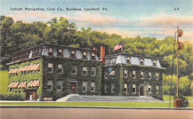 Lansford, PA Postcard - Lehigh Navigation Coal Co. (A759) Penna, Pennsylvania