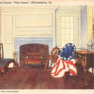 Philadelphia, PA Postcard Betsy Ross House, 1946 (A776) Penna, Pennsylvania
