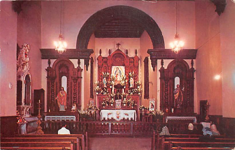 Nuestra Senora De Guadalupe, Mexico postcard (B110-111)