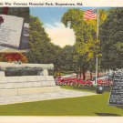 Hagerstown, Md United Spanish War Veterans Memorial Postcard (B306) Maryland