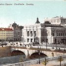 Stockholm, Sweden, Sverige Postcard -Gustavus Adolphus Square (B334-335)