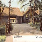 Skansen, Sweden, Sverige Postcard - Oktorpsgarden (B336-337)