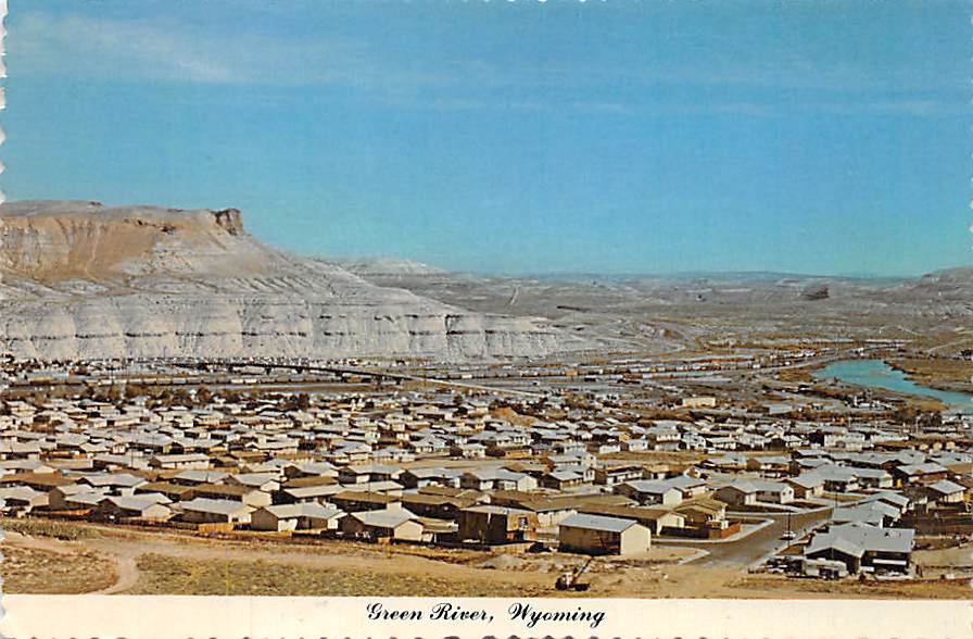 Green River, Wyoming - Continental Postcard (B378)