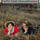 With Fond Remembrance - Romance Postcard 1911 (B422)