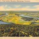Chattanooga, Tenn Lookout Mountain Moccasin Bend Postcard (B445) Tennessee